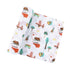 Gift Set: California Baby Muslin Swaddle Blanket and Burp Cloth/Bib Combo