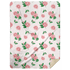 Camellia Plush Throw Blanket 60x80 Nostalgic Hometown Keepsake