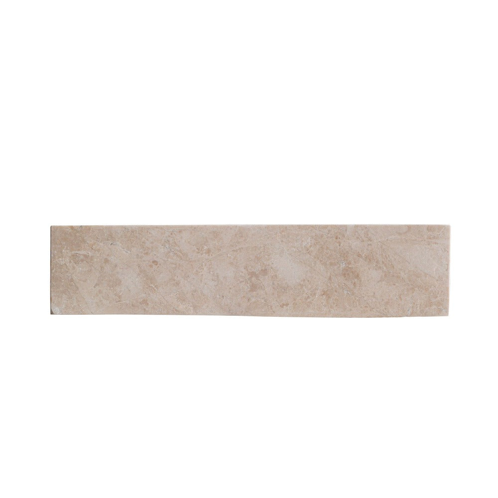 Cappuccino Beige Marble Rectangular Sink  (W)18