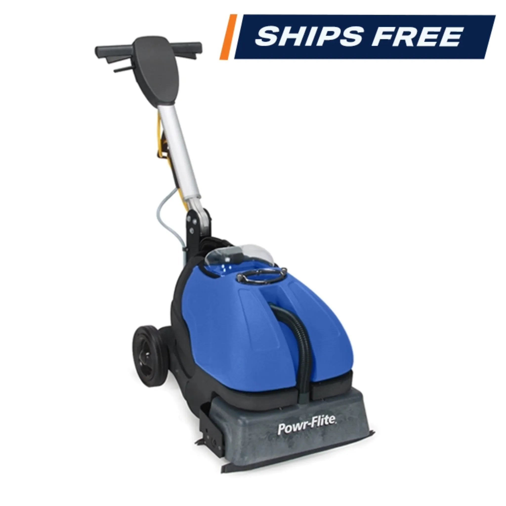 Powr-Flite 16" Compact Automatic Floor Scrubber & Grout Cleaner