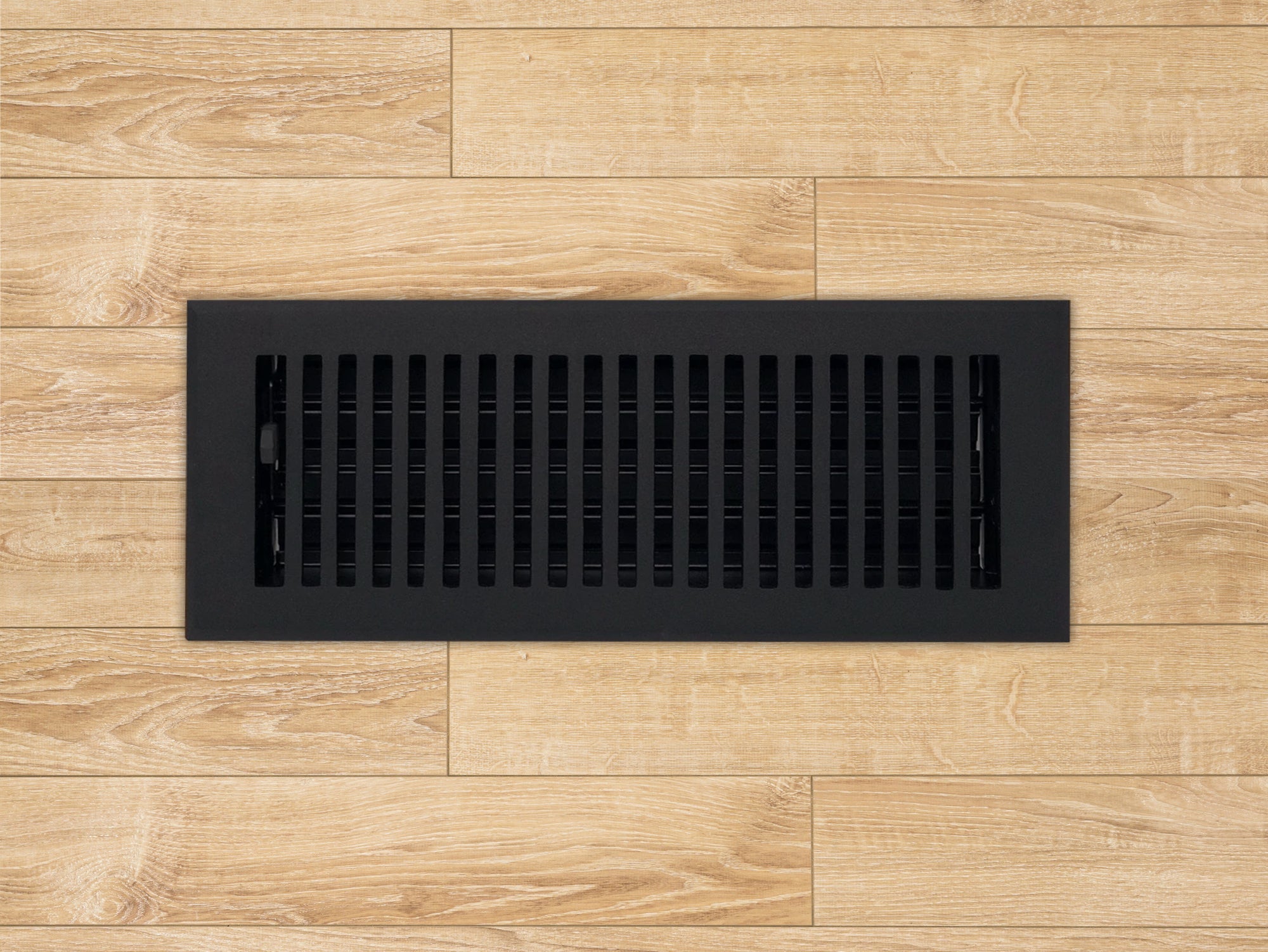 Cast Aluminum Contemporary Vent Covers - Black