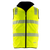 Hi Vis Reversible Insulated Safety Vest with Reflective Thermal Transfer Strips