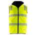 Hi Vis Reversible Insulated Safety Vest with Reflective Thermal Transfer Strips