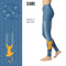 Claws Cat Scratch Leggings and Pockets