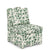 Stylish Flannel Dining Chair With Soft Cushion And Backrest