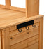 Tall Garden Potting Bench Table with Hutch - Durable Fir Wood