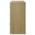 Hendricks 6-drawer Bedroom Dresser Storage Cabinet Light Oak