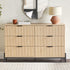 Paris Modern Scandinavian Reeded Dresser