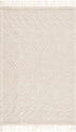 Ramsbury Beige Trellis Wool Rug