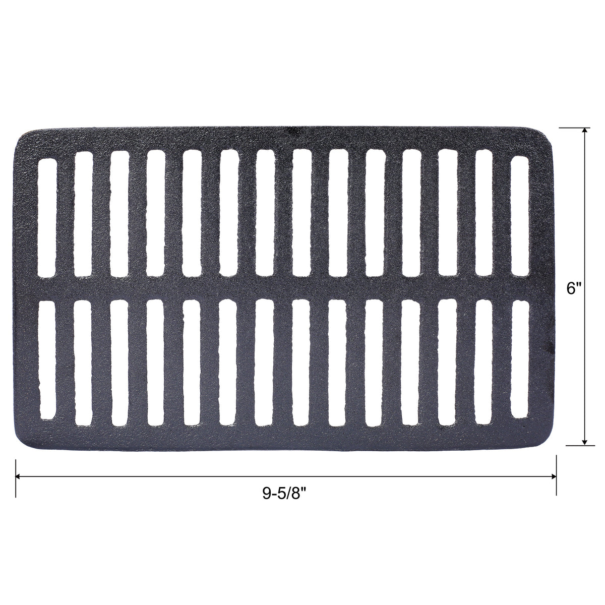 Oval Cast Iron Grill Outdoor Portable Charcoal Tabletop Skillet