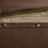 7 Piece Faux Suede Comforter Set Brown Queen