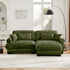 Super Comfort Oversized Modular Sectional Sofa With Movable Ottoman