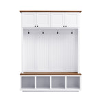 Entryway Hall Tree With Bench And Storage