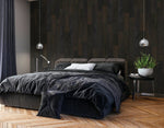 Classic Originals 1/4 in. x 5.1 in. Real Wood Easy Install Wall Panels - Charcoal (20 Sq. Ft.)