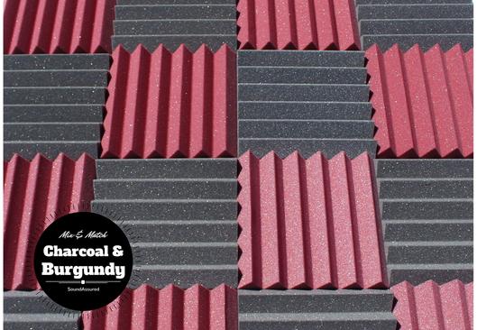 Easy Mount Acoustic Foam Kit - 12x12x2