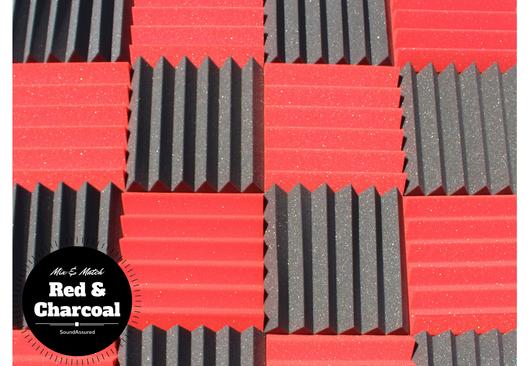 Easy Mount Acoustic Foam Kit - 12x12x2