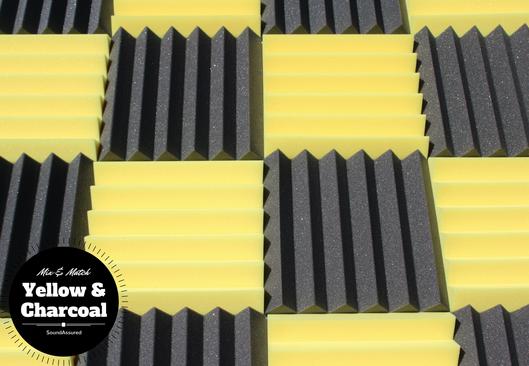 Easy Mount Acoustic Foam Kit - 12x12x2