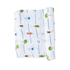 GiftSet: South Carolina Baby Muslin Swaddle Blanket and Burp Cloth/Bib Combo Baby Shower Essential for Newborn