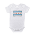 Chicago Flag Baby Onesie Everyday Newborn Outfit