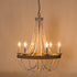 Chokio 6-Light Wood Bead Chandelier