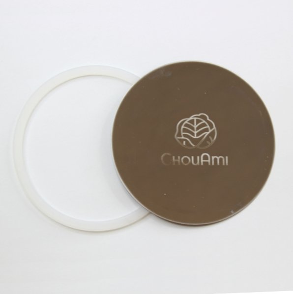 ChouAmi Stainless Steel Flat Panel & Ring Set Food Storage Containers