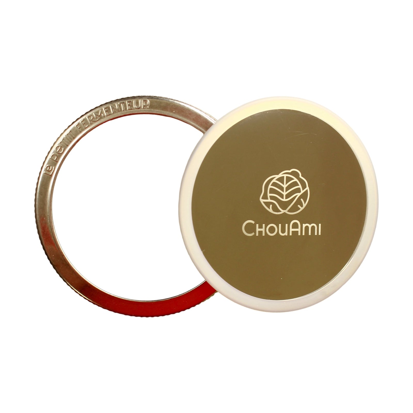 ChouAmi Stainless Steel Flat Panel & Ring Set Food Storage Containers