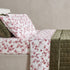 4 Piece Watercolor Floral Microfiber Sheet - Delia Collection