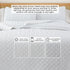Diamond Embossed Quilt Set - Diamond Microsculpt Collection