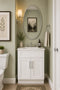 24 Inch Classic White Bathroom Vanity Sink Base