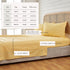4 Piece Watercolor Floral Microfiber Sheet - Delia Collection