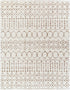 Monarch Cream&Tan Trellis Plush Rug