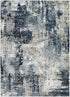 Campsall Blue Abstract Rug - Promo
