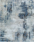 Campsall Blue Abstract Rug - Promo
