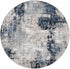 Campsall Blue Abstract Rug - Promo