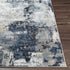 Campsall Blue Abstract Rug - Promo