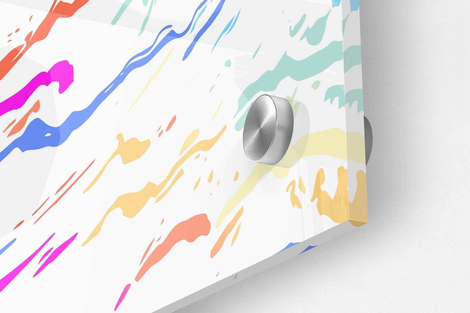 Color Splashes Set of 3 Prints Modern Wall Art Modern Artwork