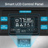 Commercial Ice Maker Machine,100lbs/24H Moon-Shaped Ice Machine with 28 Lbs Storage Capacity