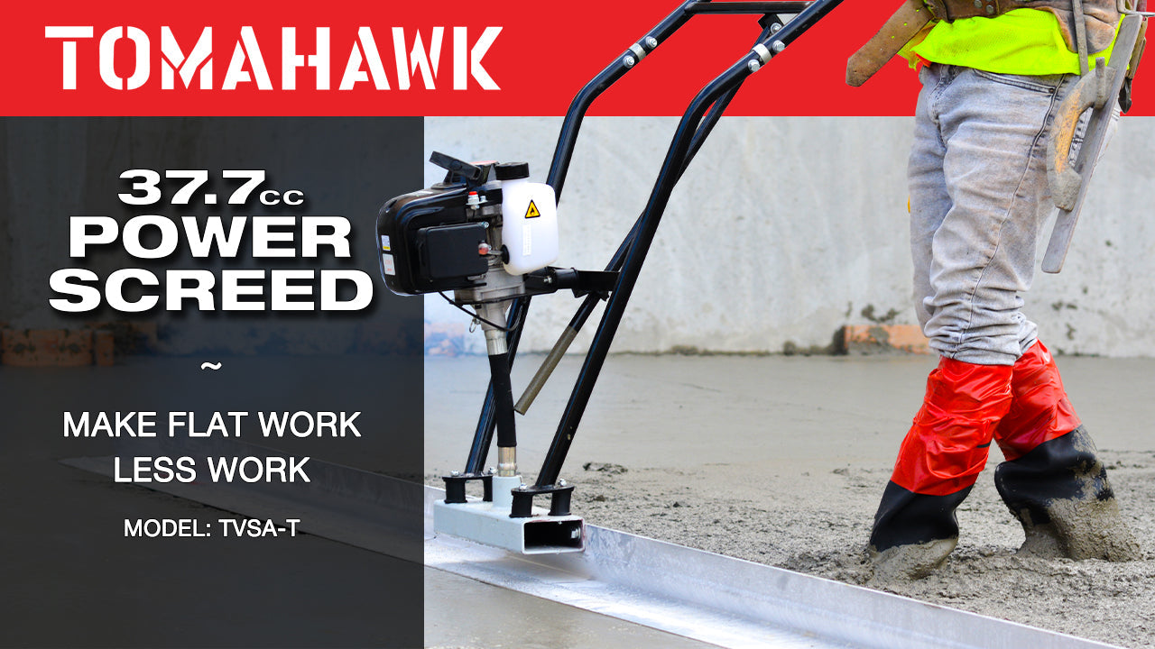 Tomahawk Power Concrete Screed Three Aluminum Blade Bundle (Choose 3 Boards)