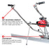 Tomahawk PRO Series Honda Concrete Power Screed Dual Magnesium Blade Bundle (Choose 2 Boards)