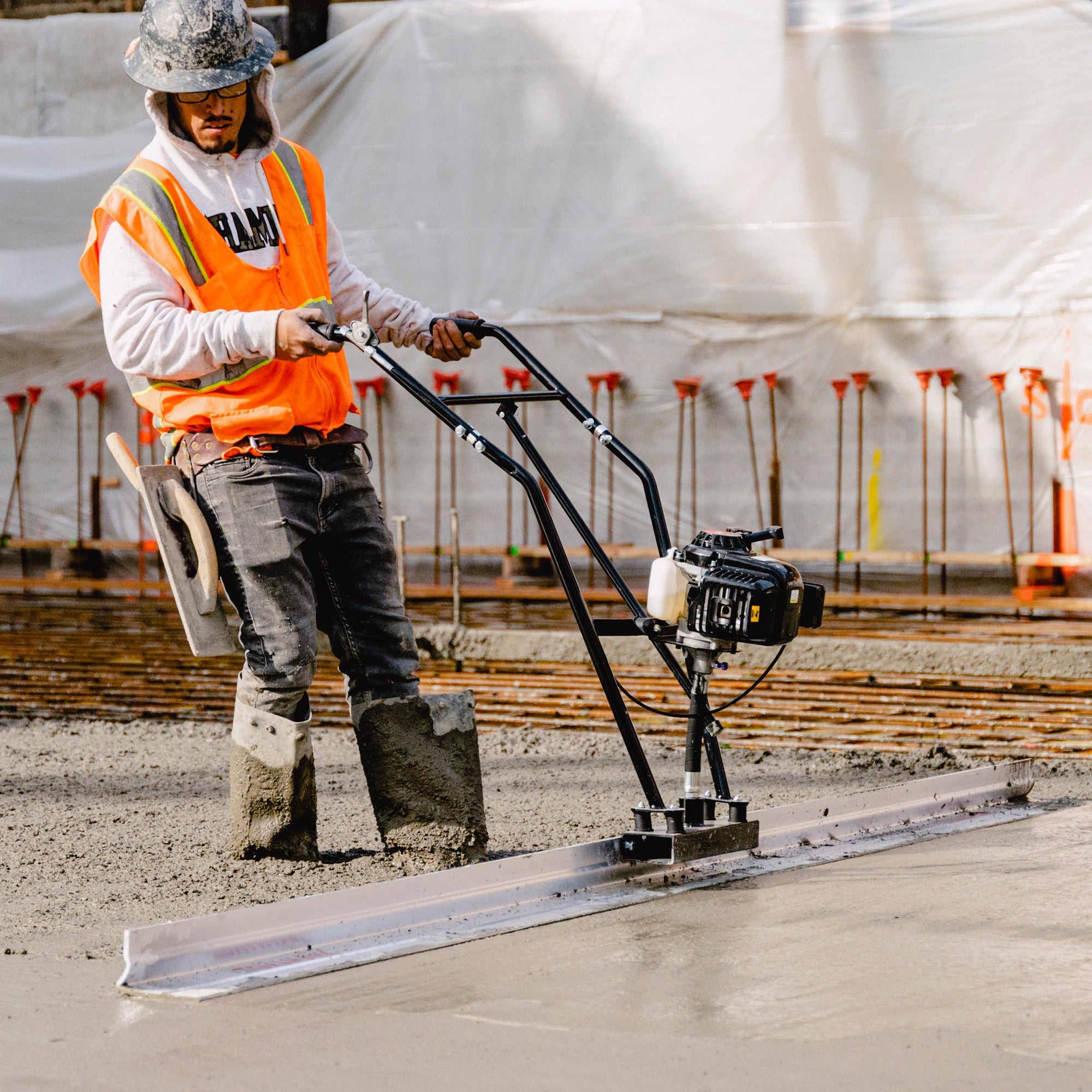 Tomahawk Concrete Power Screed Dual Aluminum Blade Bundle (Choose 2 Boards)