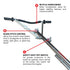46" Concrete Power Trowel 8.5HP Honda Combo Blades and Float Pan Cement Finishing Tool