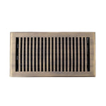 Cast Brass Contemporary Vent Covers - Antique Brass