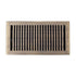 Cast Brass Contemporary Vent Covers - Antique Brass