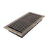 Cast Brass Contemporary Vent Covers - Antique Brass