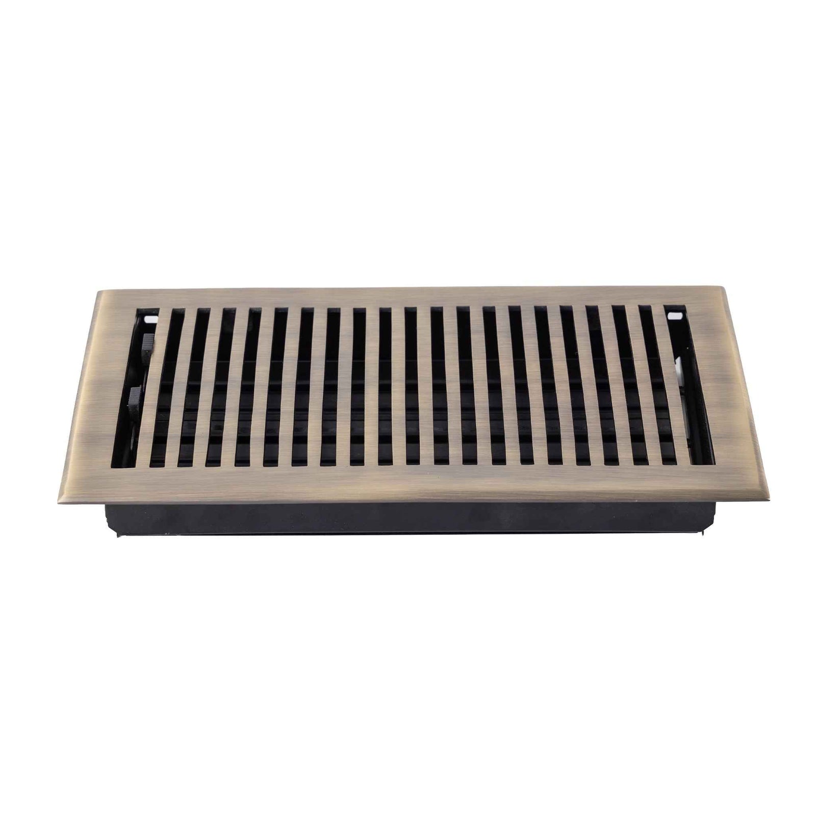 Cast Brass Contemporary Vent Covers - Antique Brass