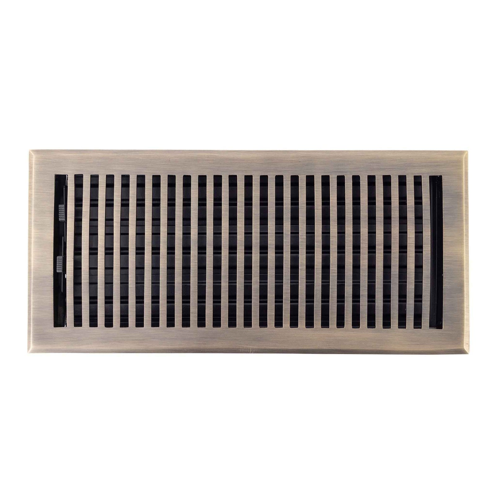 Cast Brass Contemporary Vent Covers - Antique Brass