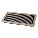 Cast Brass Contemporary Vent Covers - Antique Brass