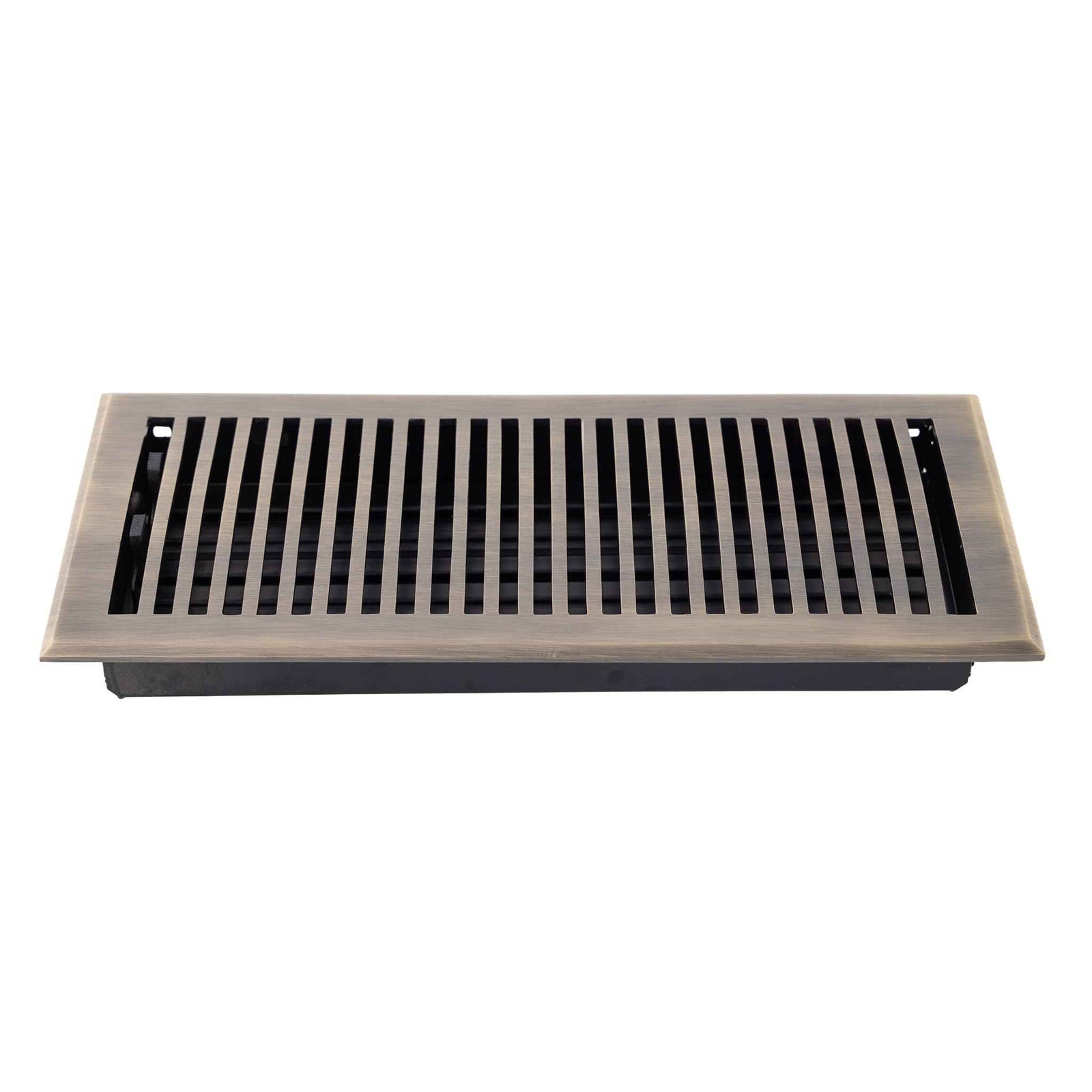 Cast Brass Contemporary Vent Covers - Antique Brass