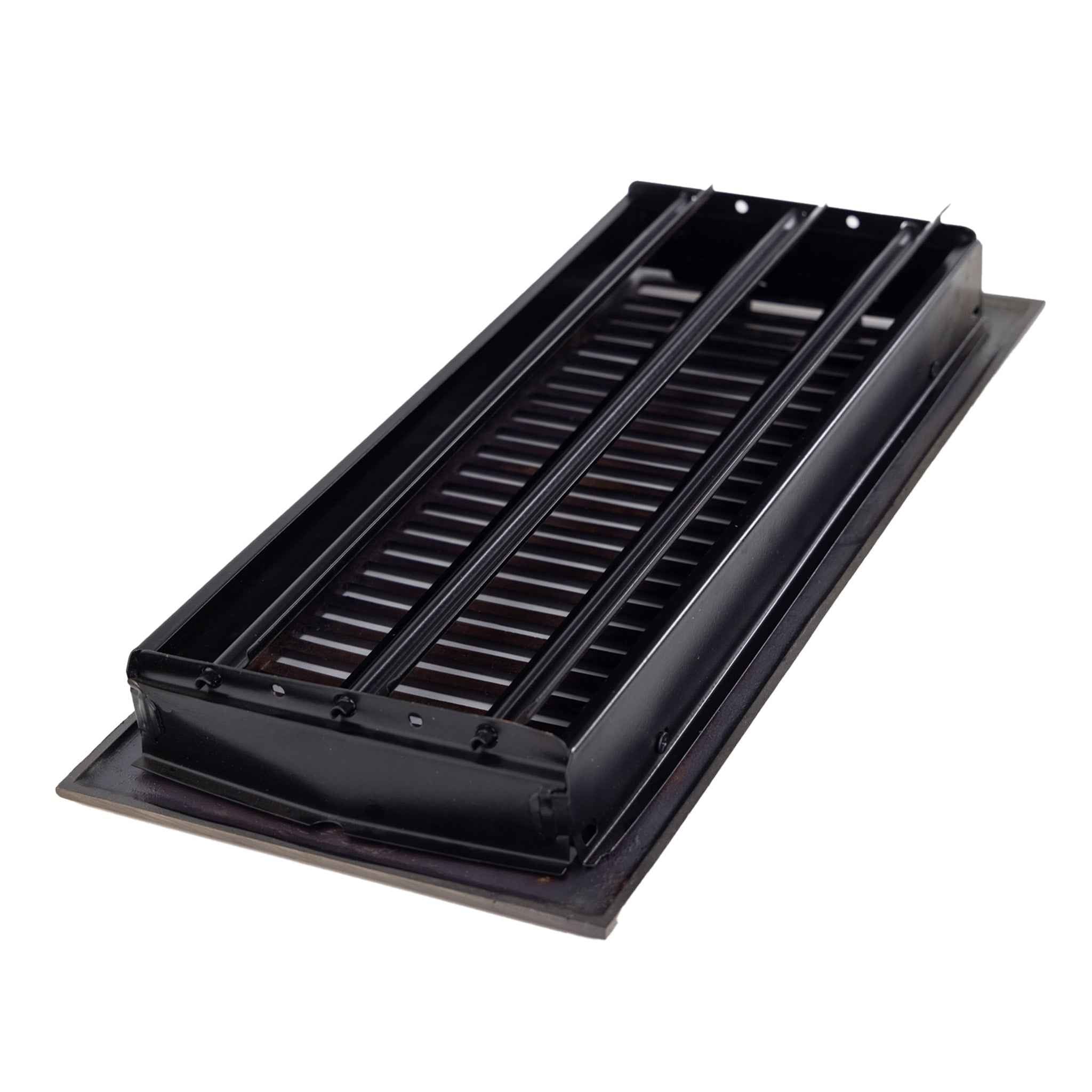 Cast Aluminum Linear Bar Vent Covers - Oil Rubbed Bronze