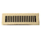 Cast Brass Contemporary Vent Covers - Polished Brass